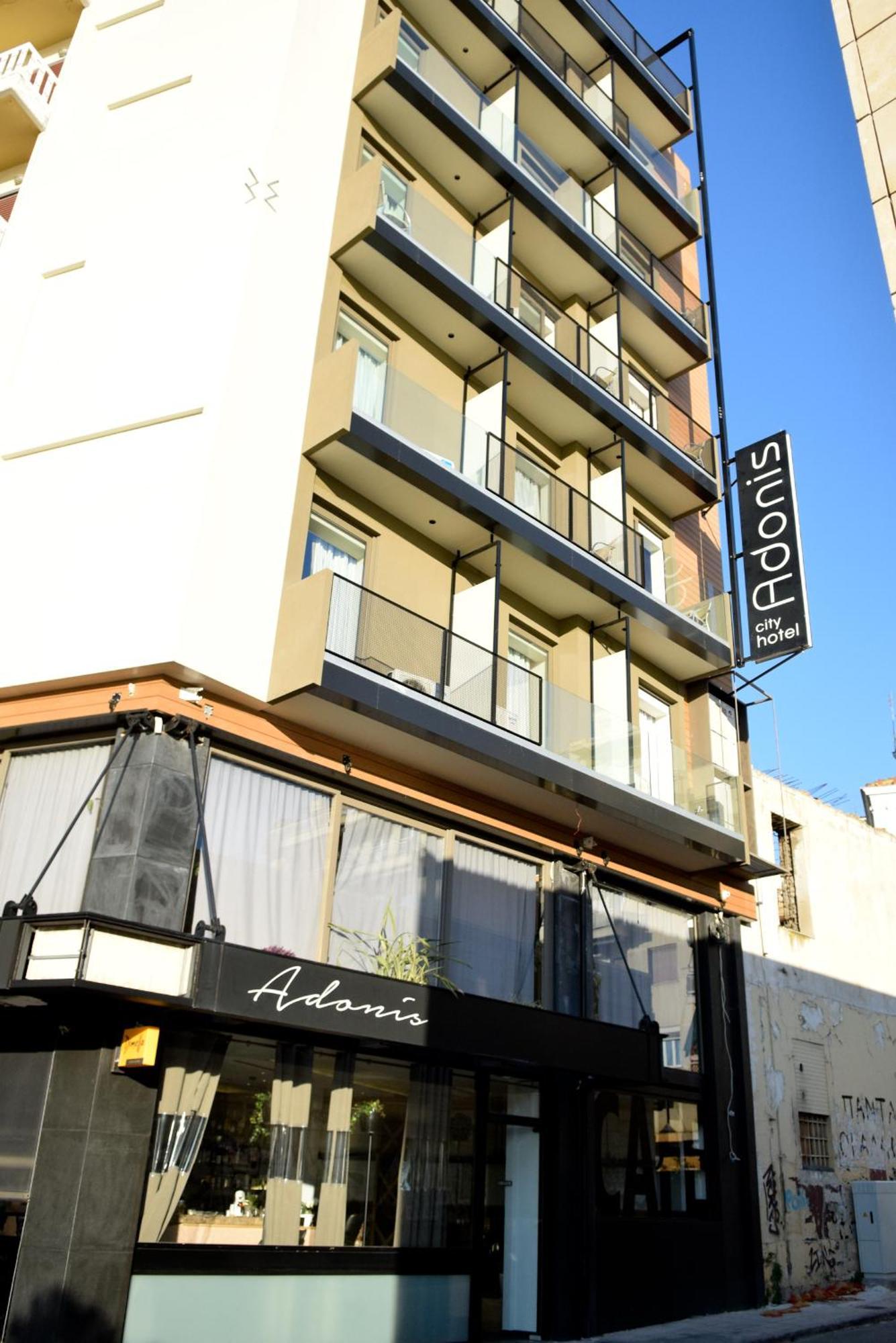 Adonis City Hotel Patras Exteriör bild